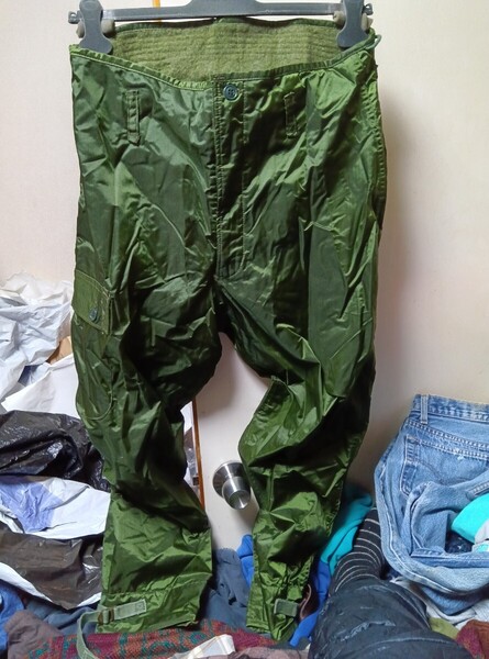送料無料 希少 米軍実物 米海軍 US Navy ECWCS Impermeable Trousers M /古着 ビンテージ US ARMY NAVY GEN3 Level7 プリマロフト