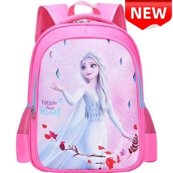 新品 アナと雪の女王 子供用リュック エルサ 通園バッグ 軽量 大容量 通塾