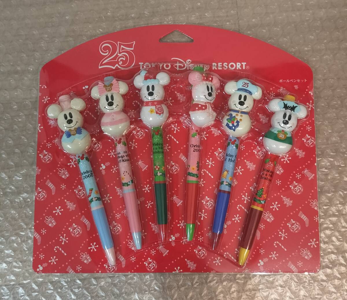 未使用・未開封品】ボールペン 東京ディズニーリゾート 25周年