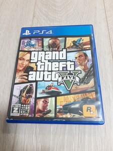 ★☆PS4ソフト グランド・セフト・オートV 盤面良好☆★