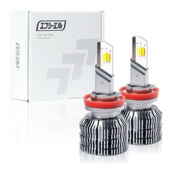 fcl.(エフシーエル) LED フォグランプ メモリー機能 12V 左右分2個入り 左右2個入り H8 H11 H16 後付け