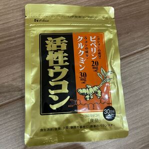 ハウスダイレクト 活性ウコン (90粒 / 30日分) 健康サポート 元気を支える (クルクミン 30mg配合 / ピぺリン 20mg配合) 秋ウコン使用