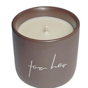 マルチラ Pandachilla 手つくり セラミックカップ アロマキャンドル (タバコ&バニラ) (タバコ&バニラ)