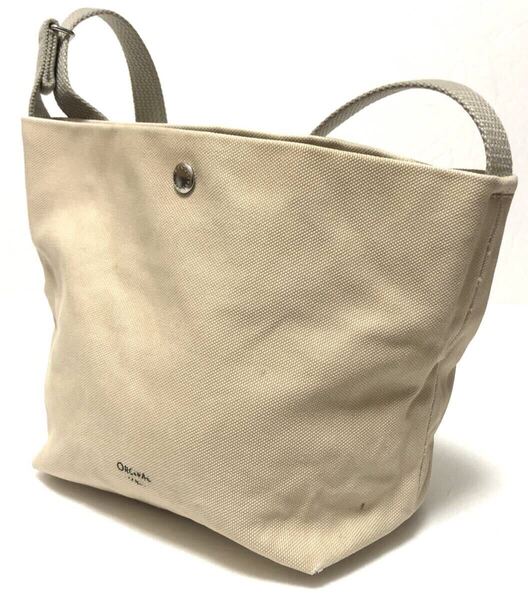 ORCIVAL オーシバル 2501273 ショルダーバッグ ベージュ キャンバス