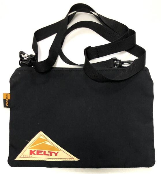 KELTY ケルティ 2502061 ショルダーバッグ サコッシュ ブラック 黒