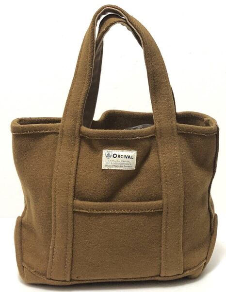 ORCIVAL オーシバル 2501261 トートバッグ ハンドバッグ ウール