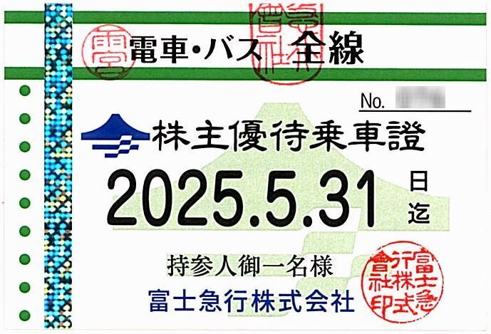Yahoo!オークション -「富士急行株主優待券」(乗車券、交通券 Yahoo!オークション -「富士急行株主優待券」(乗車券、交通券