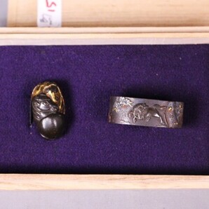 〇 縁頭・刀装具・刀剣小道具・馬図・(15)