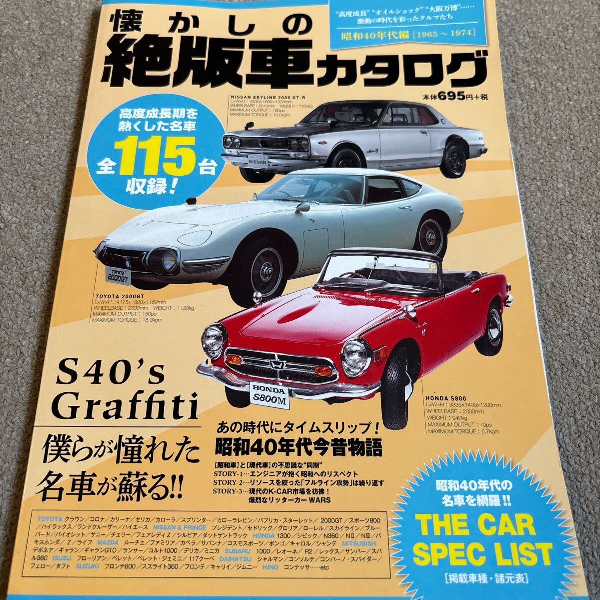 絶版車カタログ ライトウェイトスポーツカー編 超A級完全保存