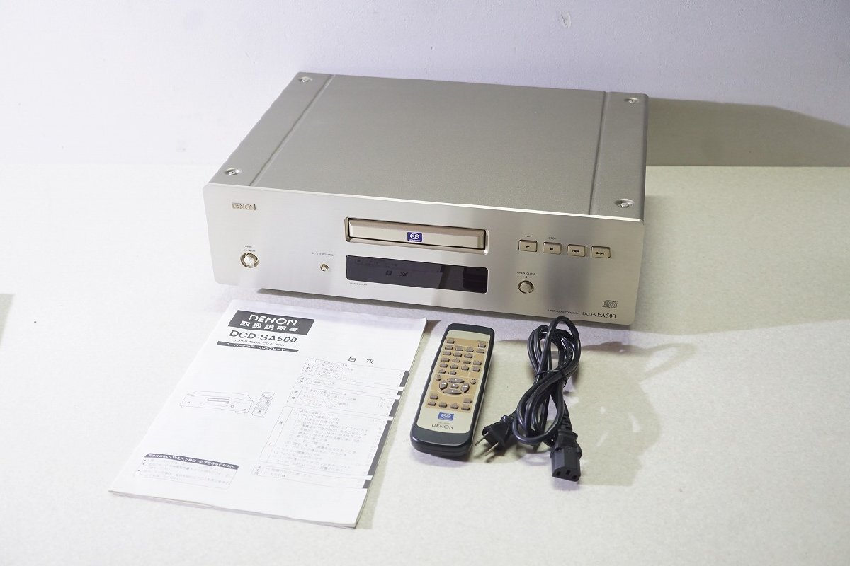 Yahoo!オークション -「sa-500」(DENON) (CDデッキ)の落札相場 Yahoo!オークション -「sa-500」(DENON) (CDデッキ)の落札相場