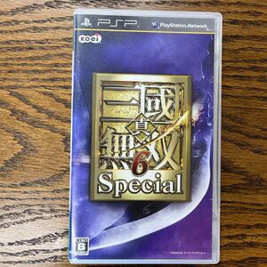 (動作未確認のためジャンク)※説明書欠品 PSP 真・三國無双6 Special 中古