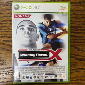(動作未確認のためジャンク)XBOX360 ワールドサッカーウイニングイレブン エックス WORLD SOCCER Winning Eleven X 中古