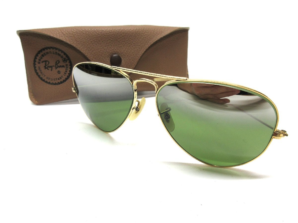 レイバン Ray-Ban outdoorsman ハーフミラー Yahoo!オークション -「レイバン ハーフミラー」(アビエーター