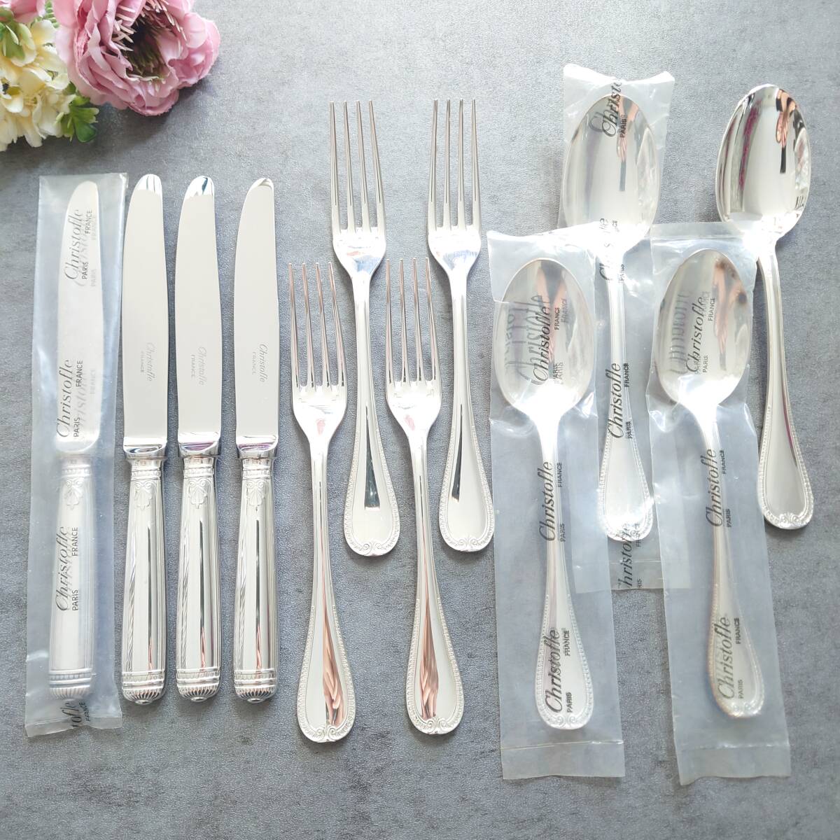 希少 美品 クリストフル マルメゾン デザートサイズ 18点|Yahoo 希少 美品 クリストフル マルメゾン デザートサイズ 18点|Yahoo