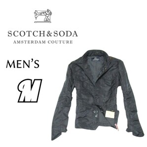 送料込み メンズM◇SCOTCH&SODA◇ジャケット 黒