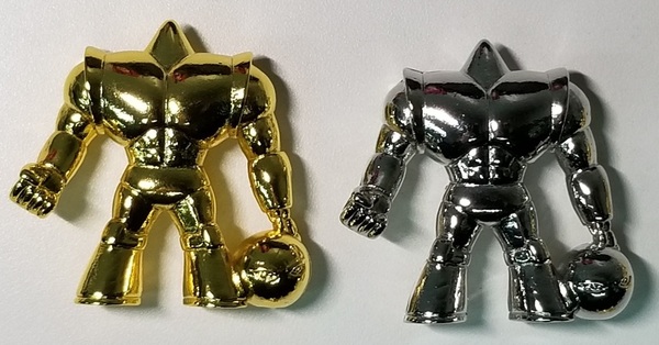 #大特価!キン肉マン ダイキャスト キンケシ 6 ケンダマン 金メッキver. & 銀メッキver. 希少!2体1セット 撮影のみ未展示 カプセル不要も可