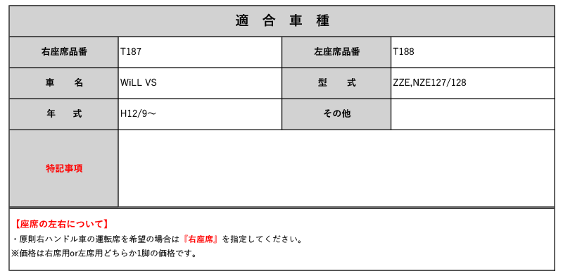 [BRIDE×MOタイプ]ZZE,NZE127/128 WiLL VS(H13/4～)用ブリッド正規シートレール(セミバケ用)[保安基準適合]
