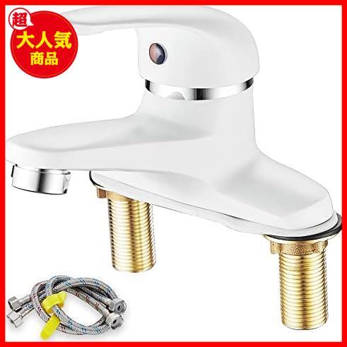 Amazon | Weixiaoba 洗面台蛇口 湯水混合栓 引き出し式 2モードの噴霧器 吐水口 洗面水栓 ステンレススチール 浴室 蛇口、冷水と温水のシャワーホース付き  360°回転 洗面所 水栓 単一穴 混合水栓 洗面器 蛇口 | 洗面水栓