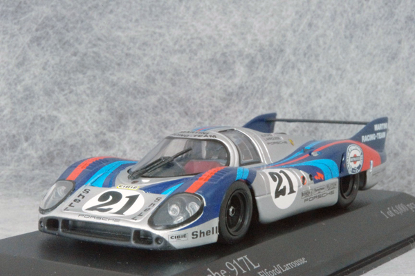 ミニチャンプス ○ 1/43 ポルシェ 〓 ディラー特注 マルティーニ