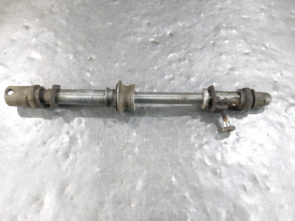 2) старый машина Yamaha YC1 YC-1 57C-72** задний мост регулировщик поломка есть [60]