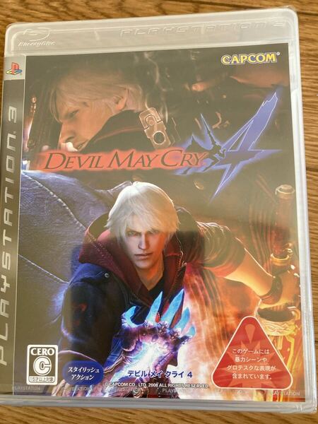 PS3 Devil May Cry 4未開封