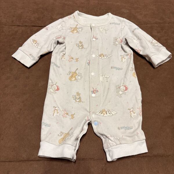 gelato pique ジェラートピケ ベビー服 ロンパース サイズ50cm ライトブルー