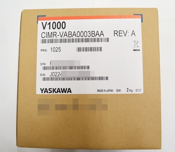 未使用 YASKAWA 安川電機 CIMR-VABA0003BAA インバータ インバータ V1000