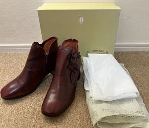 J038-②☆送料無料☆美品 L'ARTISTE/ラルティスト『LORALIE SIZE:37 24.5~25.0cm』スプリングステップ レディース SPRING STEP ブーツ