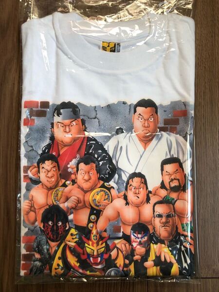 新日本プロレス 1997年東京ドーム 破壊王vs小川直也 Tシャツ 新品未使用品 レア