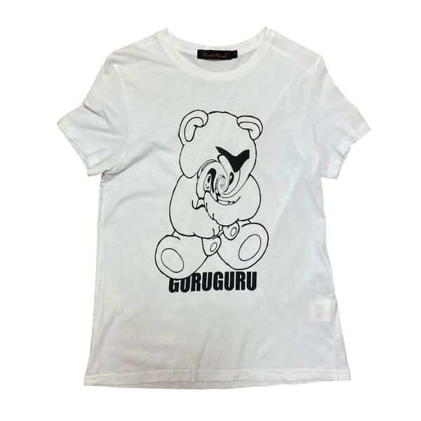 【アンダーカバー UNDERCOVERISM 2006AW GURUGURU期 目隠しベアー Tシャツ ホワイト 白 レディース2 artscabut期 5685 JUN TAKAHASHI】