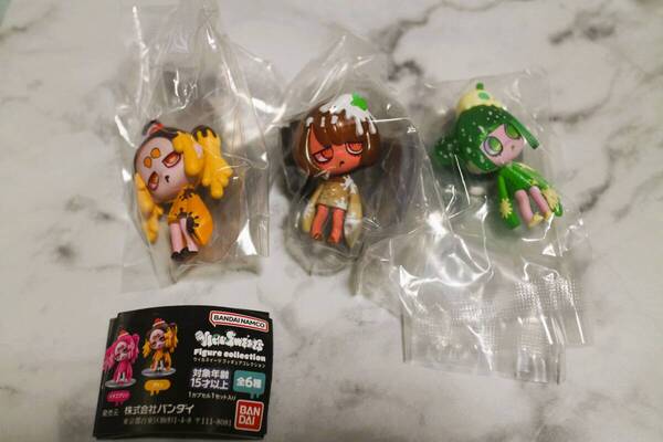 VIRUSWEETS figure collection ウイルスイーツ ガチャ プリン+コーヒーゼリーラテ+クリームソーダ 3個セット
