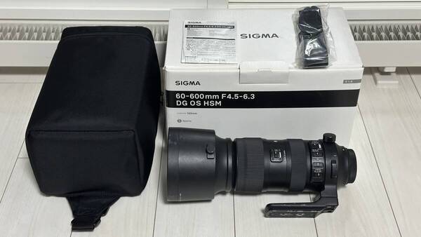 SIGMA/シグマ/60-600mm F4.5-6.3 DG OS HSM Canon/キャノン用