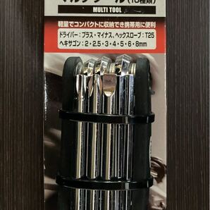 トネ(TONE) マルチツール CMT10 ブラック 先端10種類 新品未使用品!! 【送料無料 匿名配送】