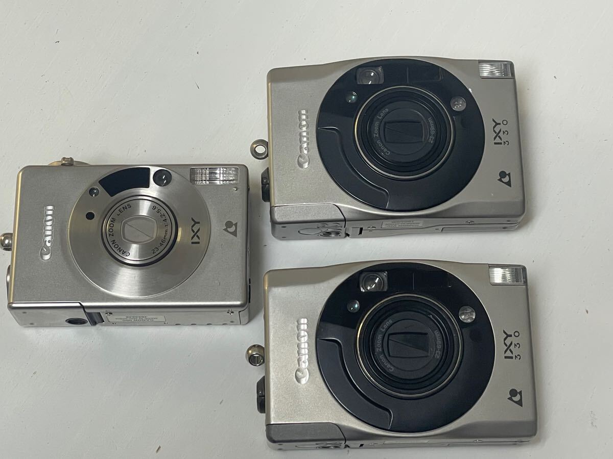 キャノン Canon IXY 330 コンパクトフィルムカメラ まとめ売り3個 キャノン Canon IXY 330 コンパクトフィルムカメラ まとめ売り3