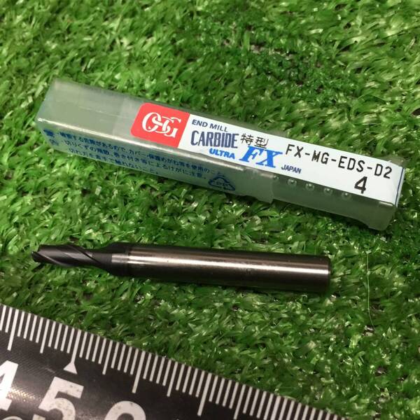 OSG 超硬エンドミル FX-MG-EDS-D2 2刃 4mm ULTRA FXコート 超硬スクエア 焼き入れ鋼 合金鋼 工具鋼 炭素鋼 鋳鉄
