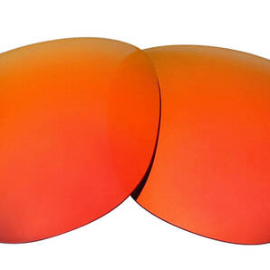 送料無料 交換用レンズ ルビーレッド 偏光 ミラー OAKLEY FROGSKINS RUBY RED 赤 オークリー フロッグスキン レンズ拭き付
