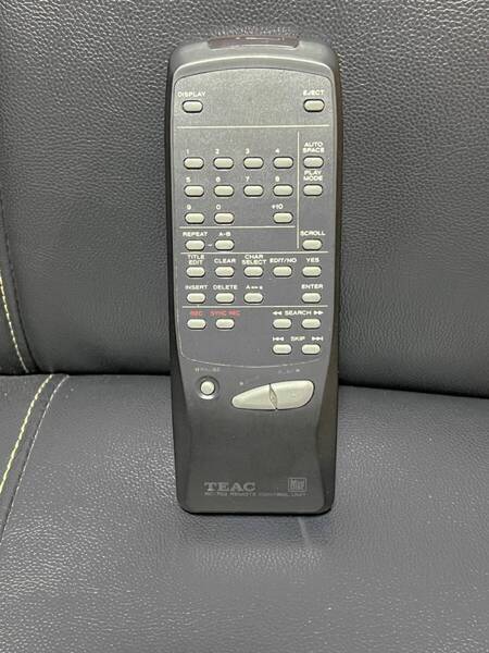 TEAC(ティアック) MDレコーダー リモコン RC-702 参考機種:MD-5MKⅡ (中古品)