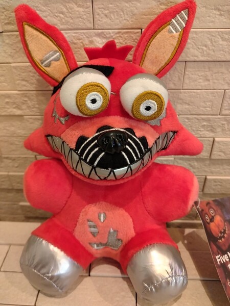 匿名送料込み 未使用タグ付き Five Nights at Freddys フレディ フォクシー ぬいぐるみ ファイブナイツアットフレディーズ