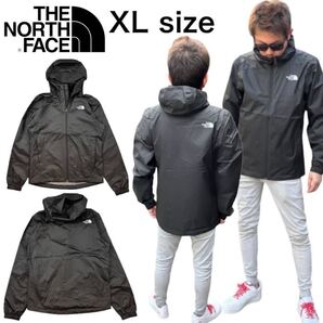 ザ ノースフェイス アウター 2層構造 マウンテンパーカー NF00A8AZ ブラック XLサイズ メンズ 撥水 軽量 THE NORTH FACE QUEST JACKET 新品