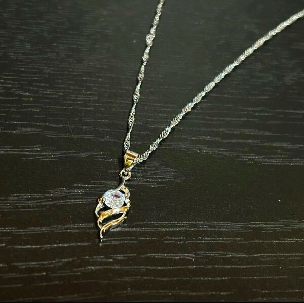 レディースネックレス zirconia シルバー925
