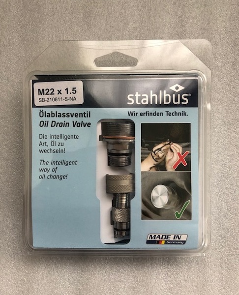 MV AGUSTA用 STAHLBUS エンジンオイル簡易交換ドレインボルト M22x1.5