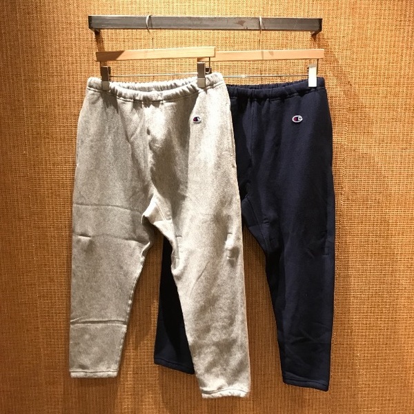 Mサイズ/BEAMSビームス×Championチャンピオン/コラボ別注/リバースウィーブ/サルエルパンツ/トレーナー/スウェットパンツ/ネイビー