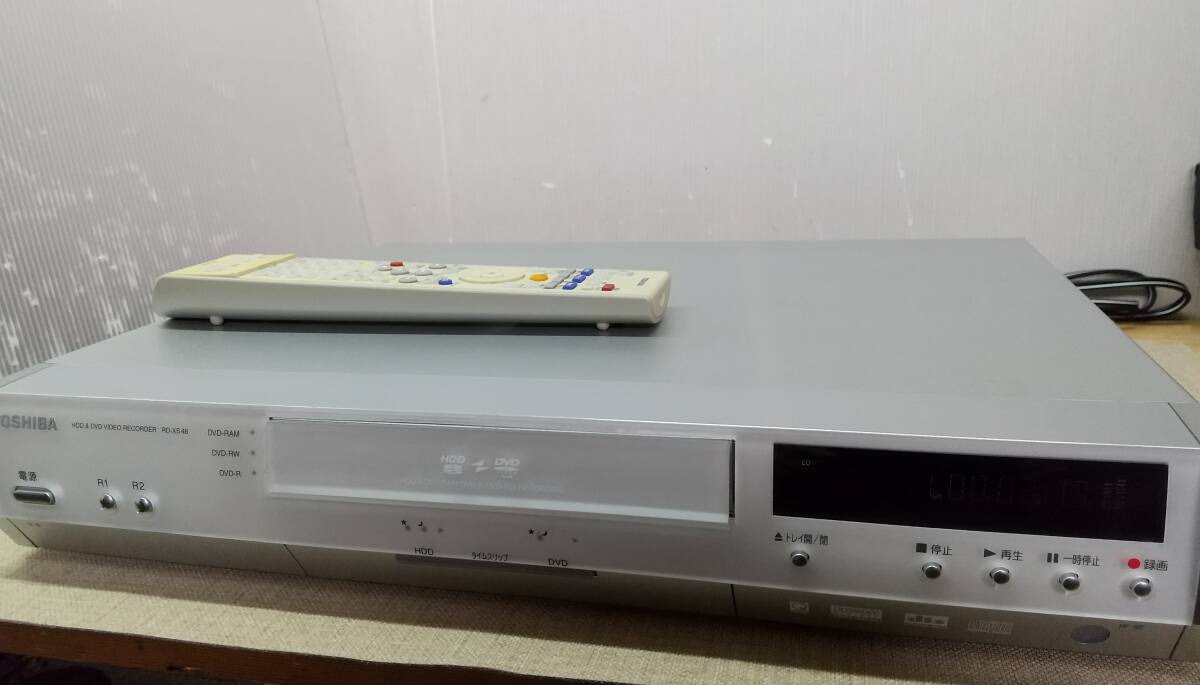 東芝 W録 RD-XS48 HDD&DVDレコーダー Yahoo!オークション -「rd-xs48」の落札相場・落札価格
