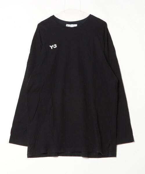 「Y-3」 長袖Tシャツ X-LARGE ブラック メンズ