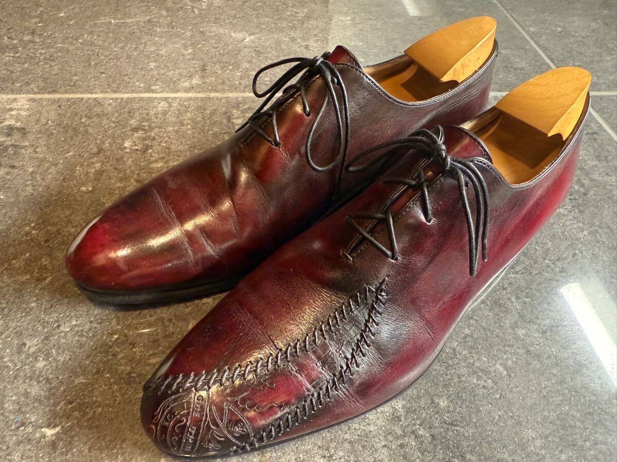 名作35 1万 Berluti Alessandro Patine Leather Shoes