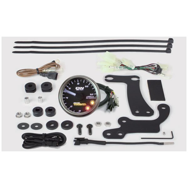 武川 φ48スモールDNタコメーターキット 12500RPM(レブインジケーター付き) ダックス125(JB04) SP05-05-0109
