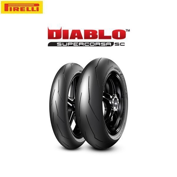 PIRELLI ピレリ 3309900 DIABLO SUPERCORSA V3 リア 180/60 ZR 17 M/C 75W TL SC1 PI8019227330991