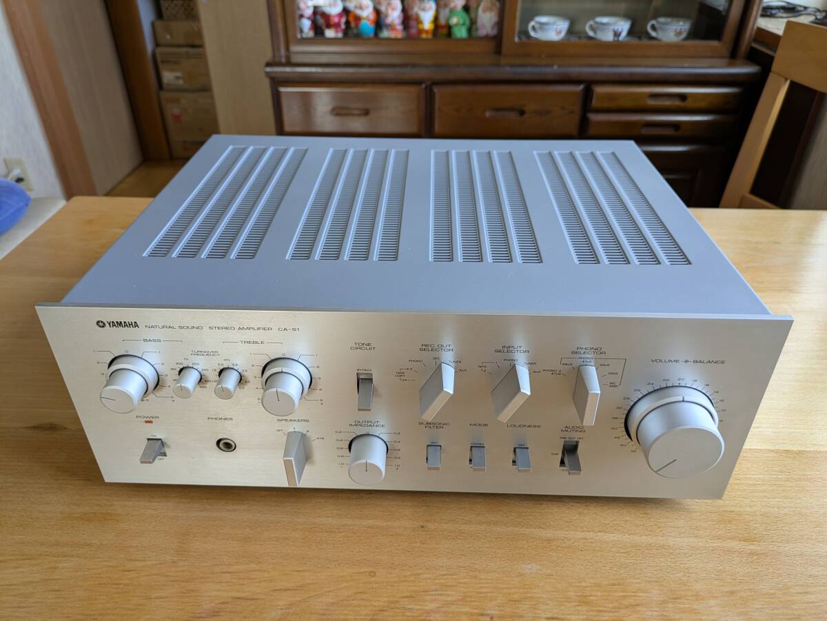 ジャンク品 ヤマハ プリメインアンプ CA-S1 送料出品者負担 Yahoo!オークション -「yamaha ca-s1」の落札相場・落札価格