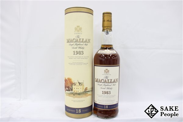 Yahoo!オークション -「マッカラン 18年 1983」(飲料) の落札 Yahoo!オークション -「マッカラン 18年 1983」(飲料) の落札