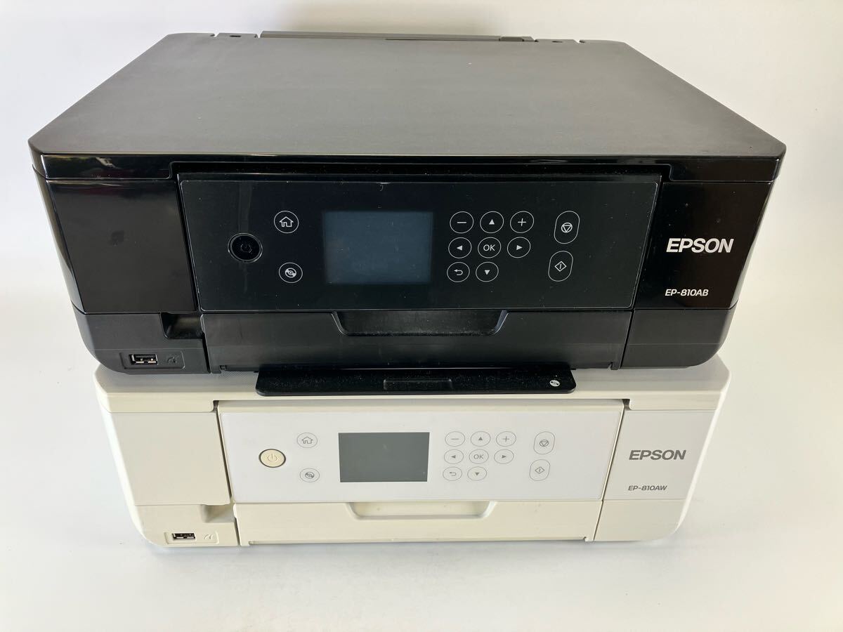 ジャンク品 EPSON EP-811AB、EP-810AB プリンター 2台(Yahoo ジャンク品 EPSON EP-811AB、EP-810AB プリンター 2台(Yahoo